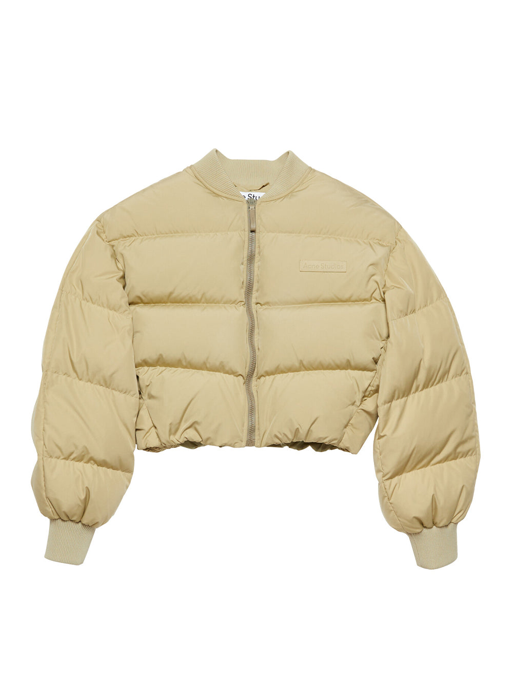 Bomber Puffer Jacket (Pistachio Green)