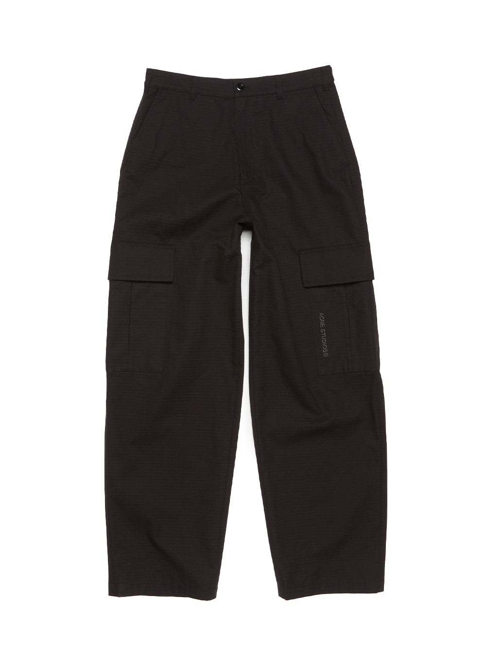 Cargo Ripstop Trousers (Black)