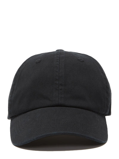 Cotton Baseball Cap (Black)