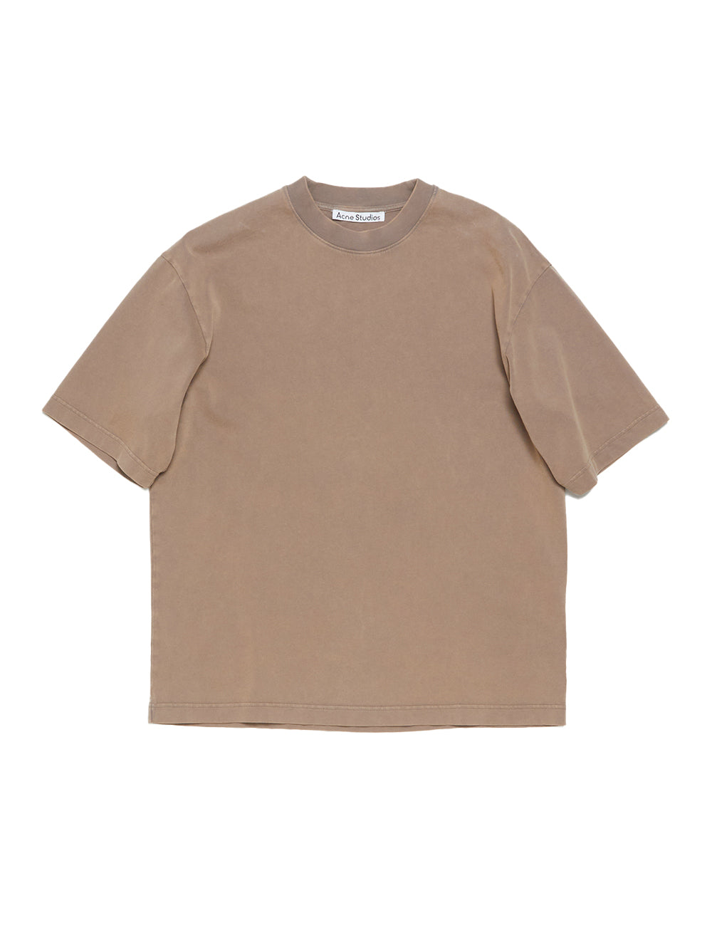 Crew Neck T-Shirt (Taupe Brown)