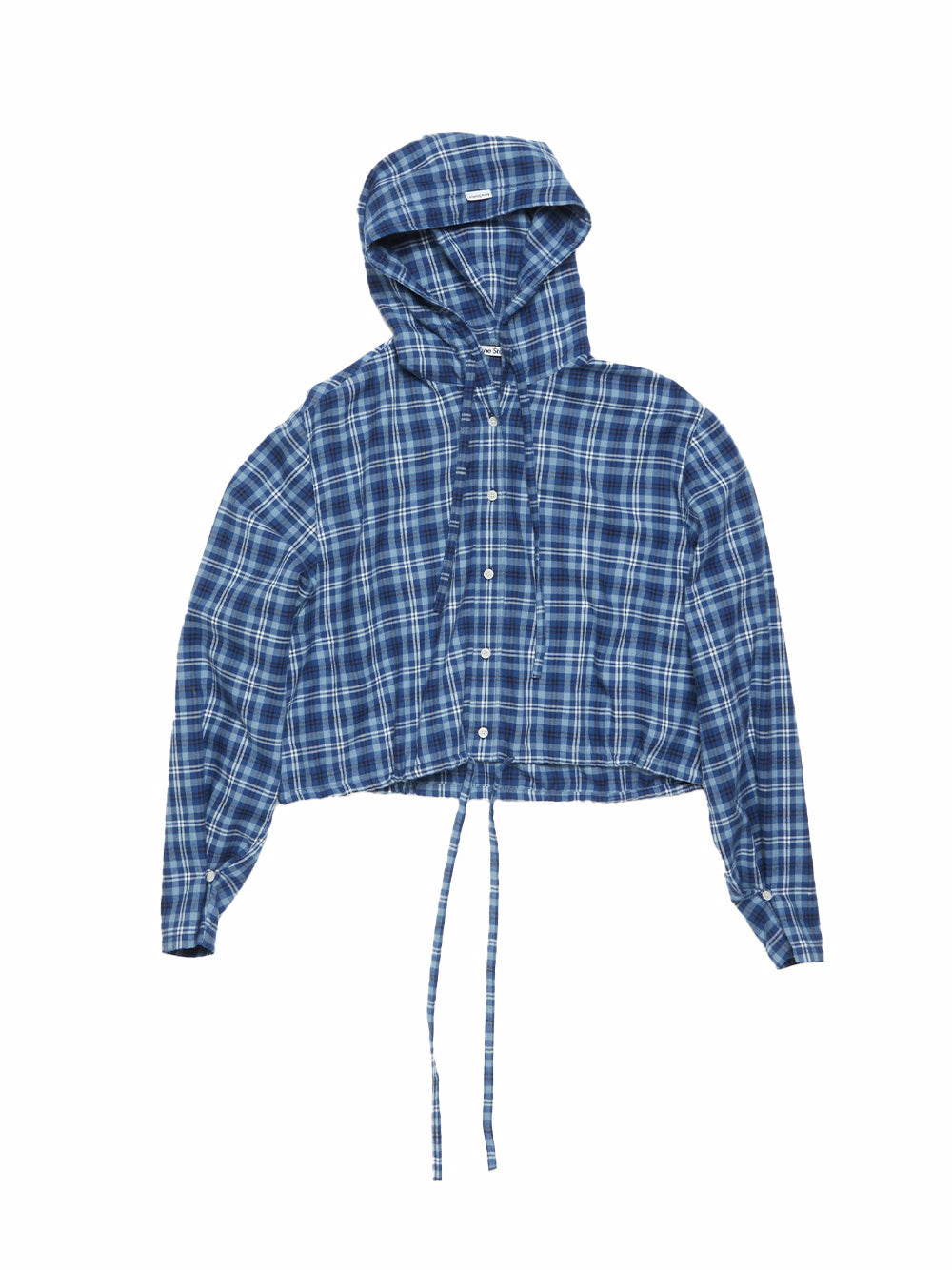 Hooded Shirt (Mid Blue/Dusty Blue)