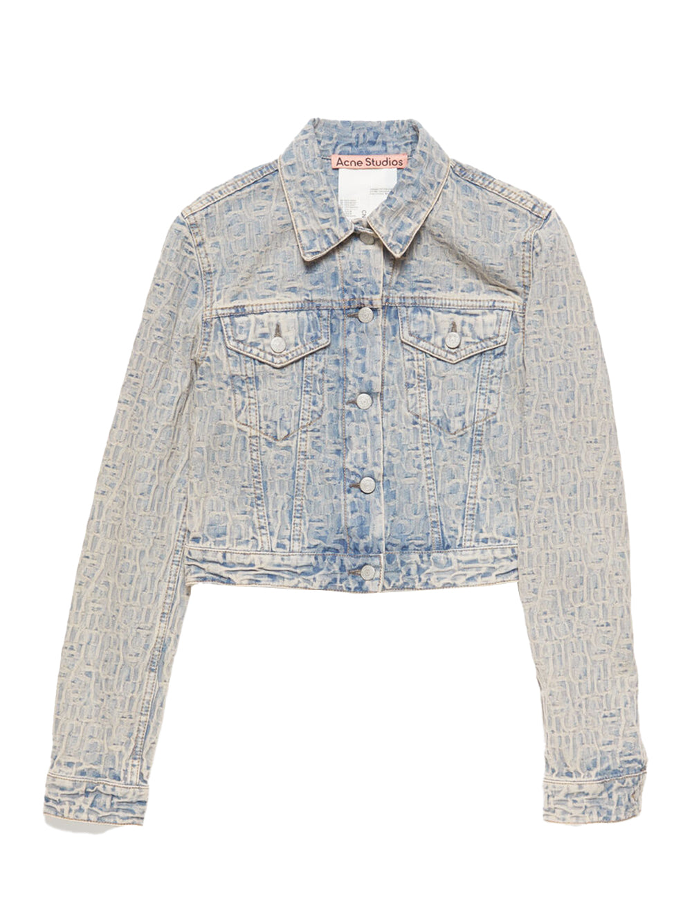 Monogram Denim Jacket (Blue/Beige)