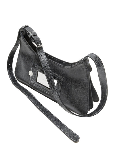 Platt Mini Shoulder Bag (Black)