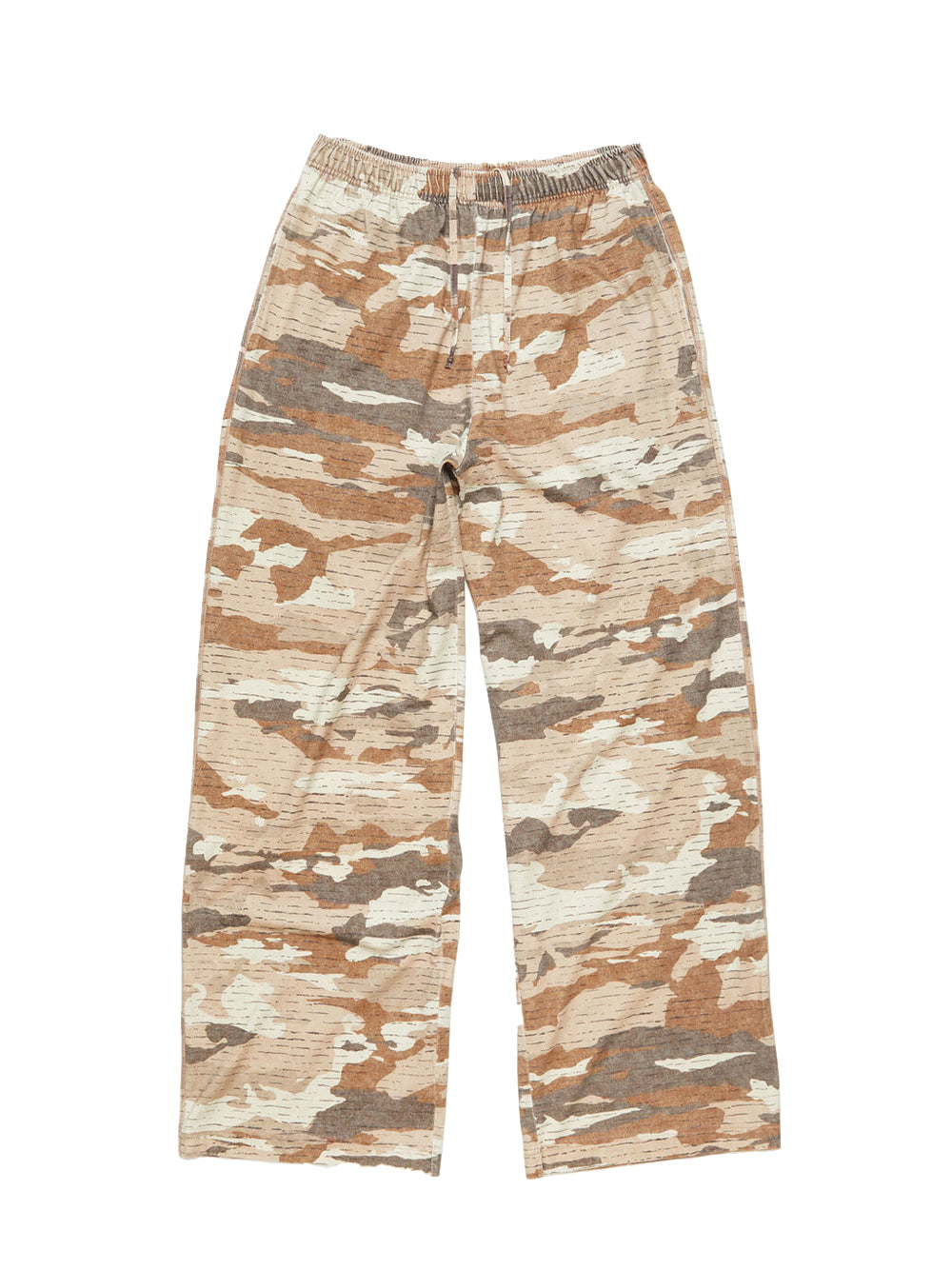 Printed Trousers (Women) (Cacao Brown)