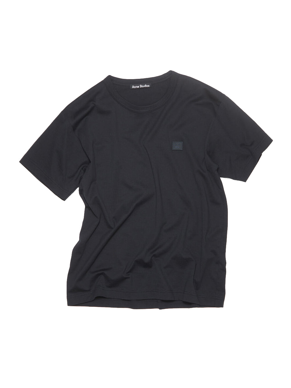 Regular Fit Crew Neck T-Shirts (Black)