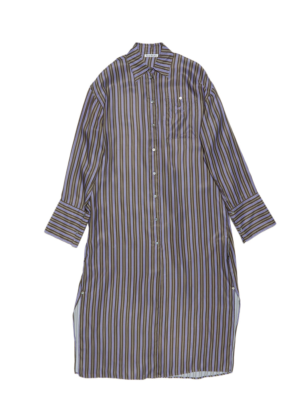 Shirt Dress (Purple/Anthracite Grey)