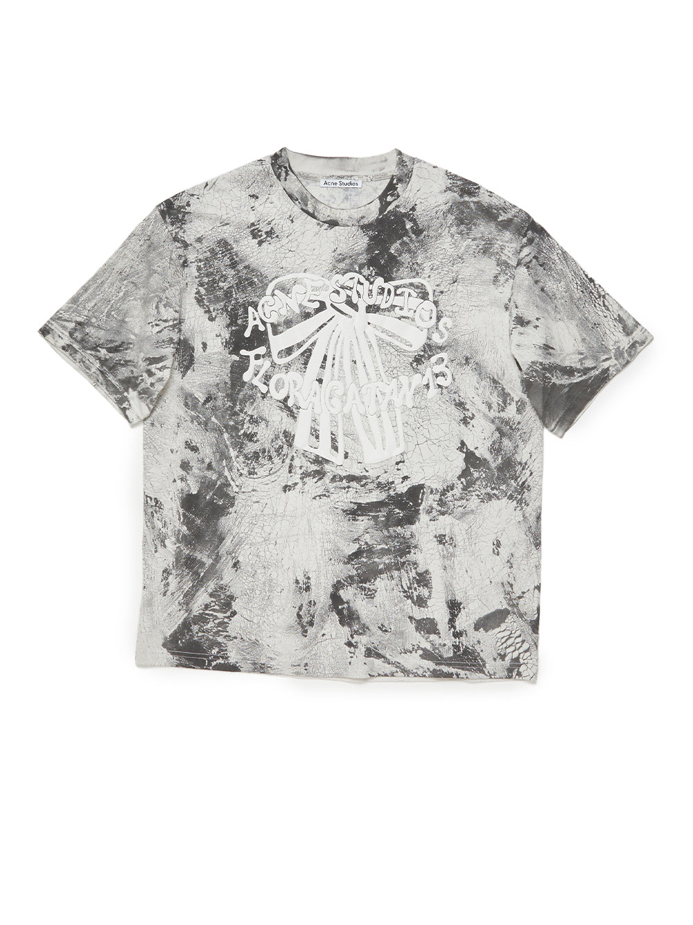 T-Shirts Plaster Print (Faded Black)