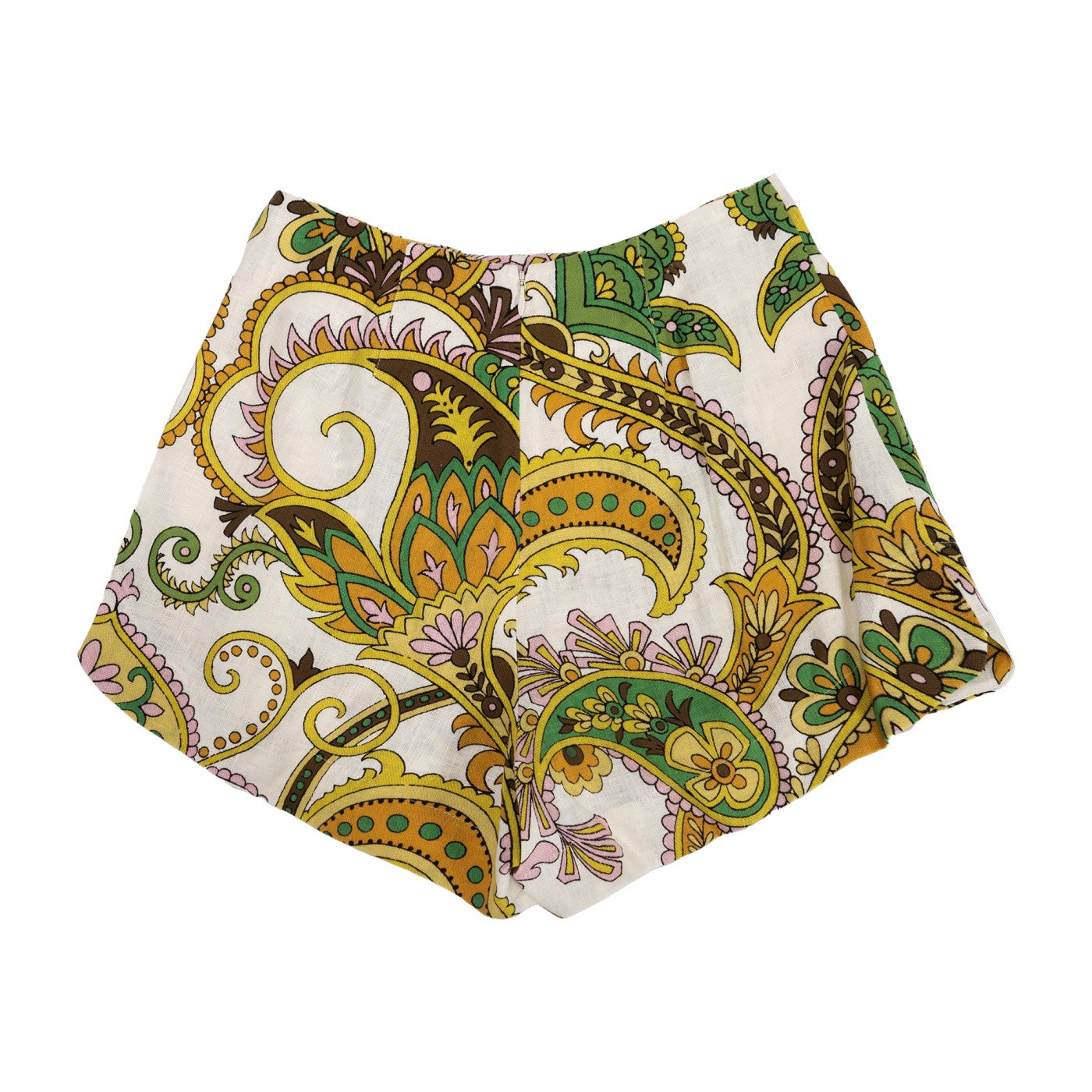 ALÉMAIS Octavia Lace Up Shorts Multi