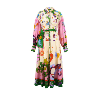 Seeker Shirtdress Multi
