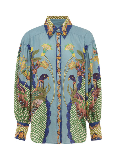 Gilly Shirt (Misty Blue)