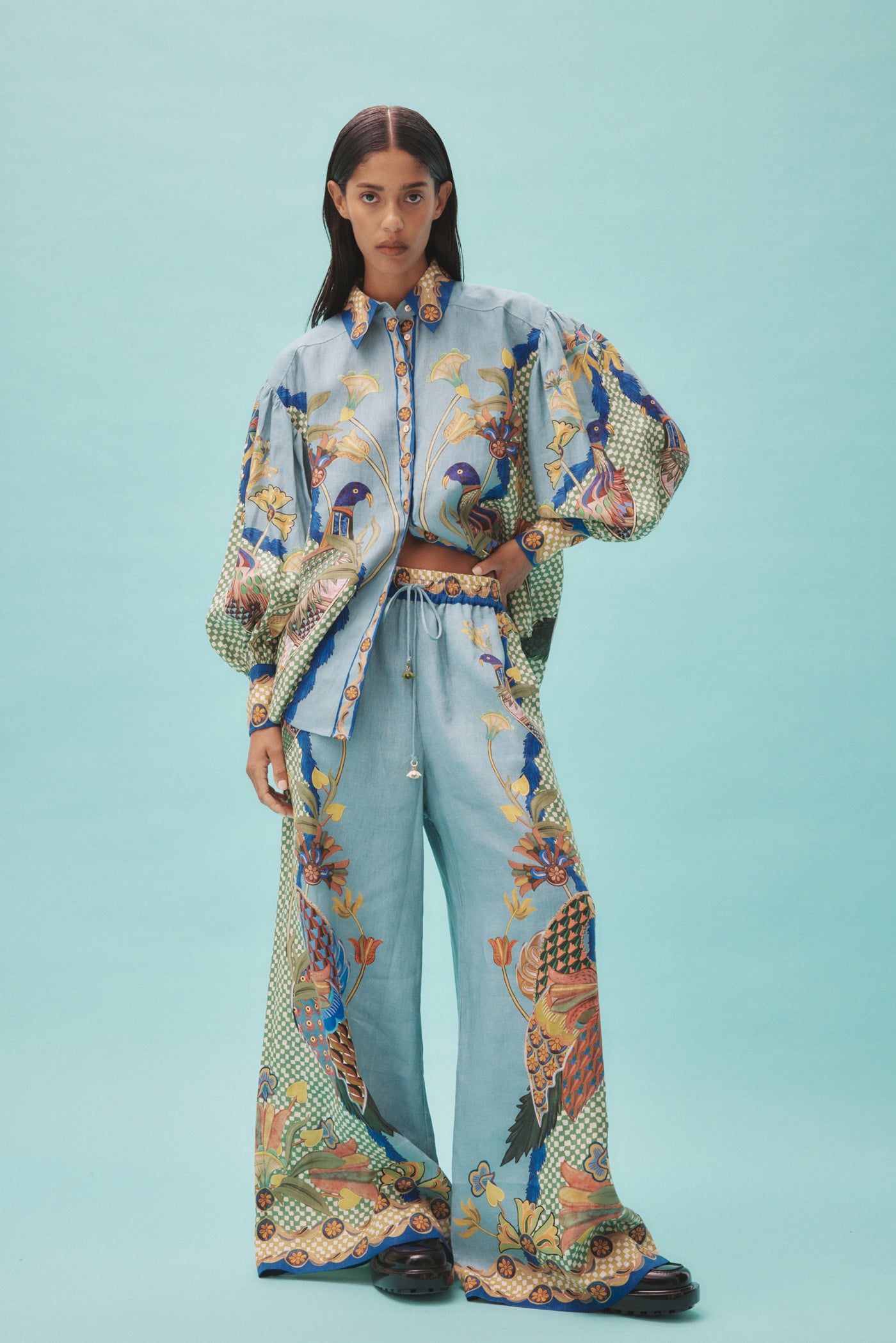 Gilly Shirt (Misty Blue)