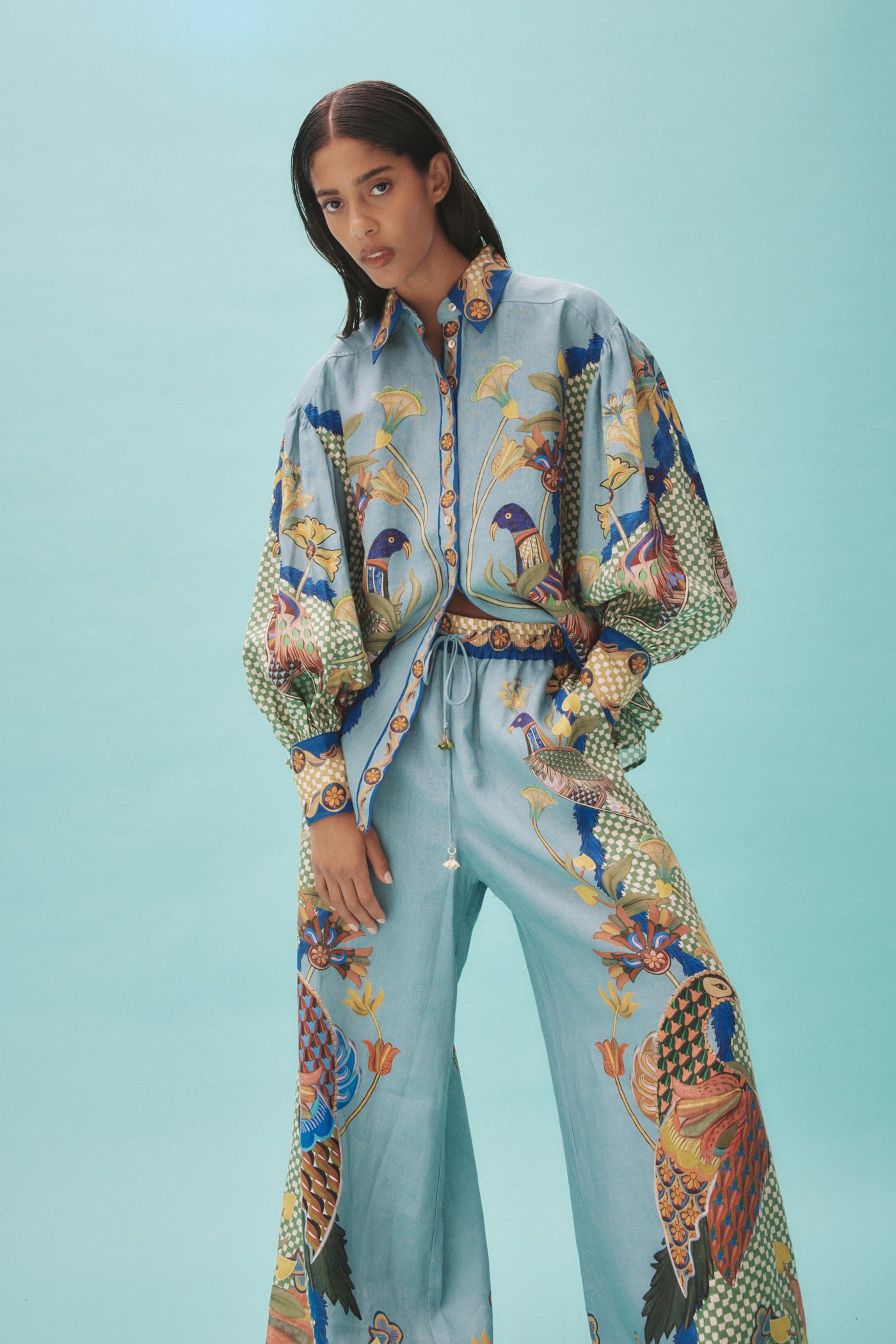 Gilly Shirt (Misty Blue)