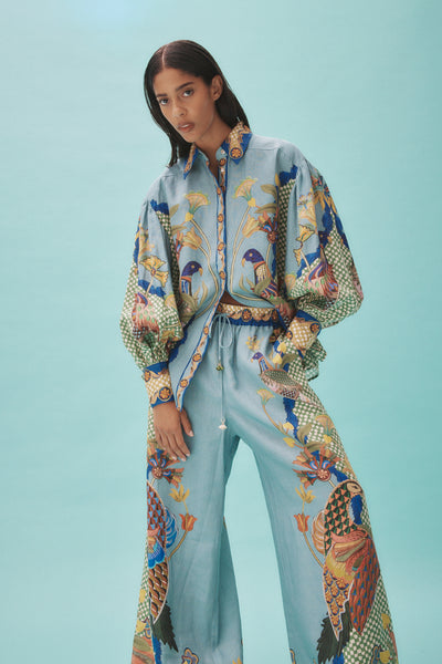 Gilly Shirt (Misty Blue)