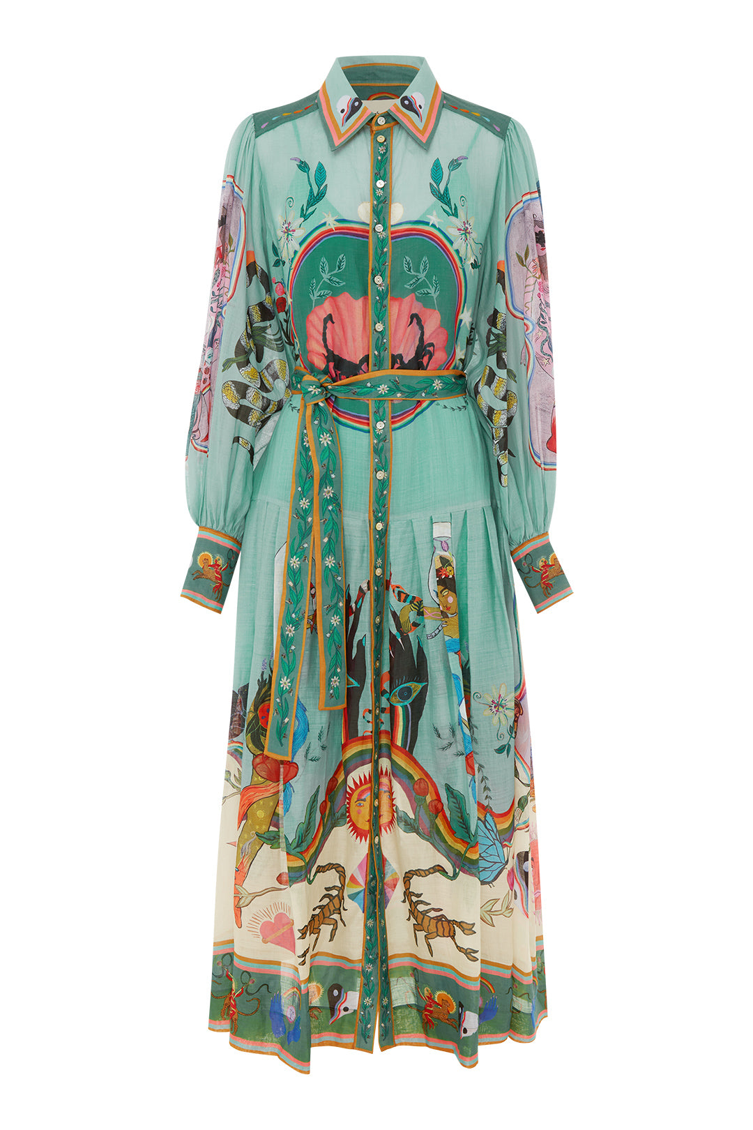 Evergreen Shirtdress Multi