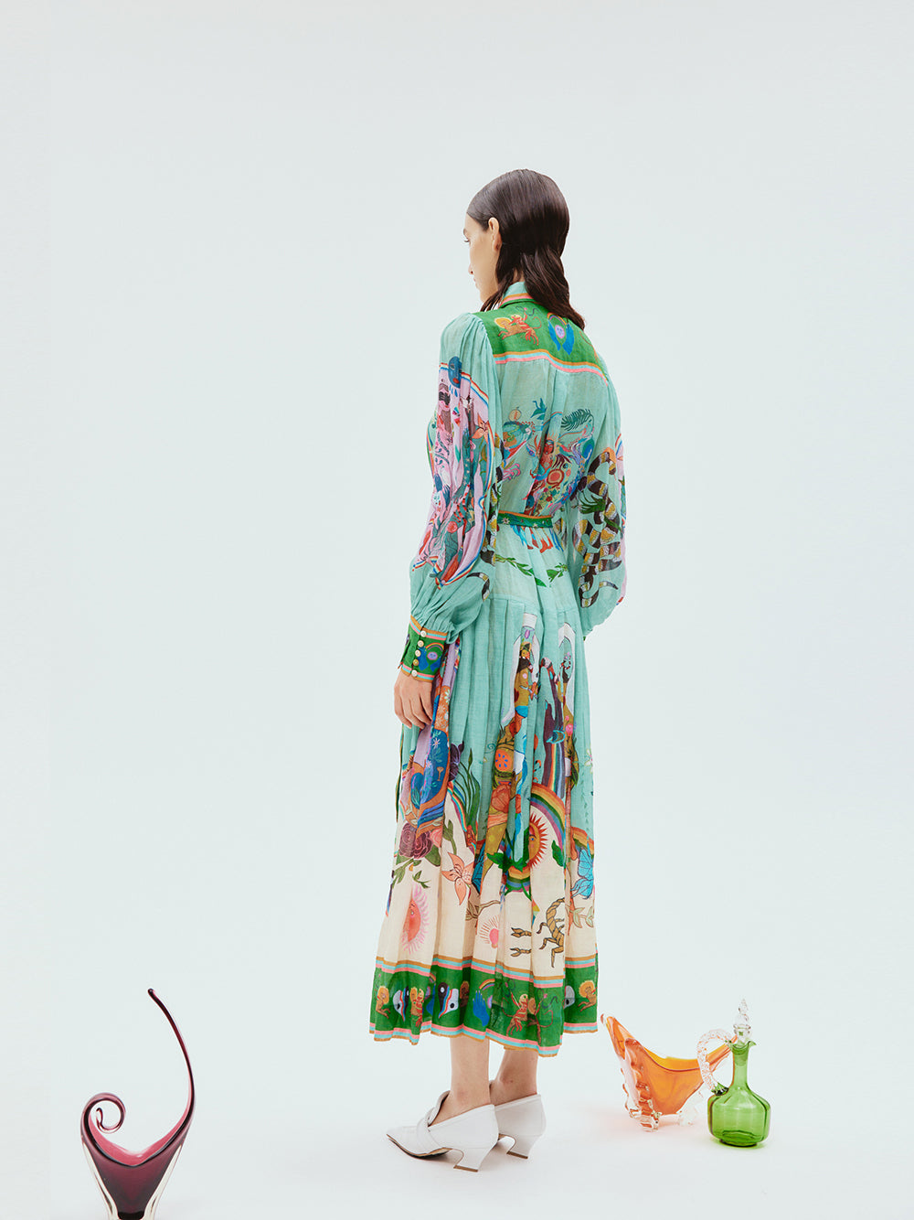 Evergreen Shirtdress Multi