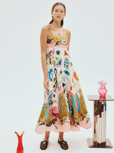 Evergreen Sundress Multi