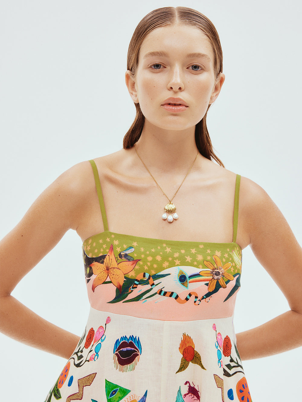 Evergreen Sundress Multi