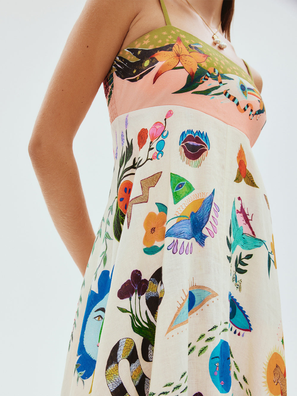 Evergreen Sundress Multi