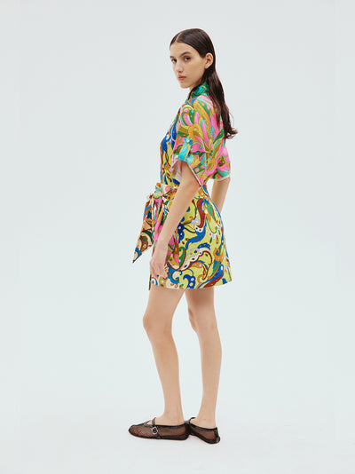 Yvette Sarong Skirt (Multi)