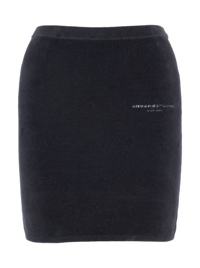 Mini Skirt With High Density (Black)
