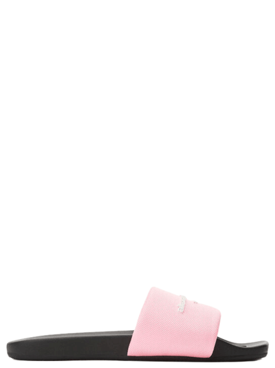 Alexander-Wang-Aw-Pool-Slide-In-Nylon-Light-Pink-1