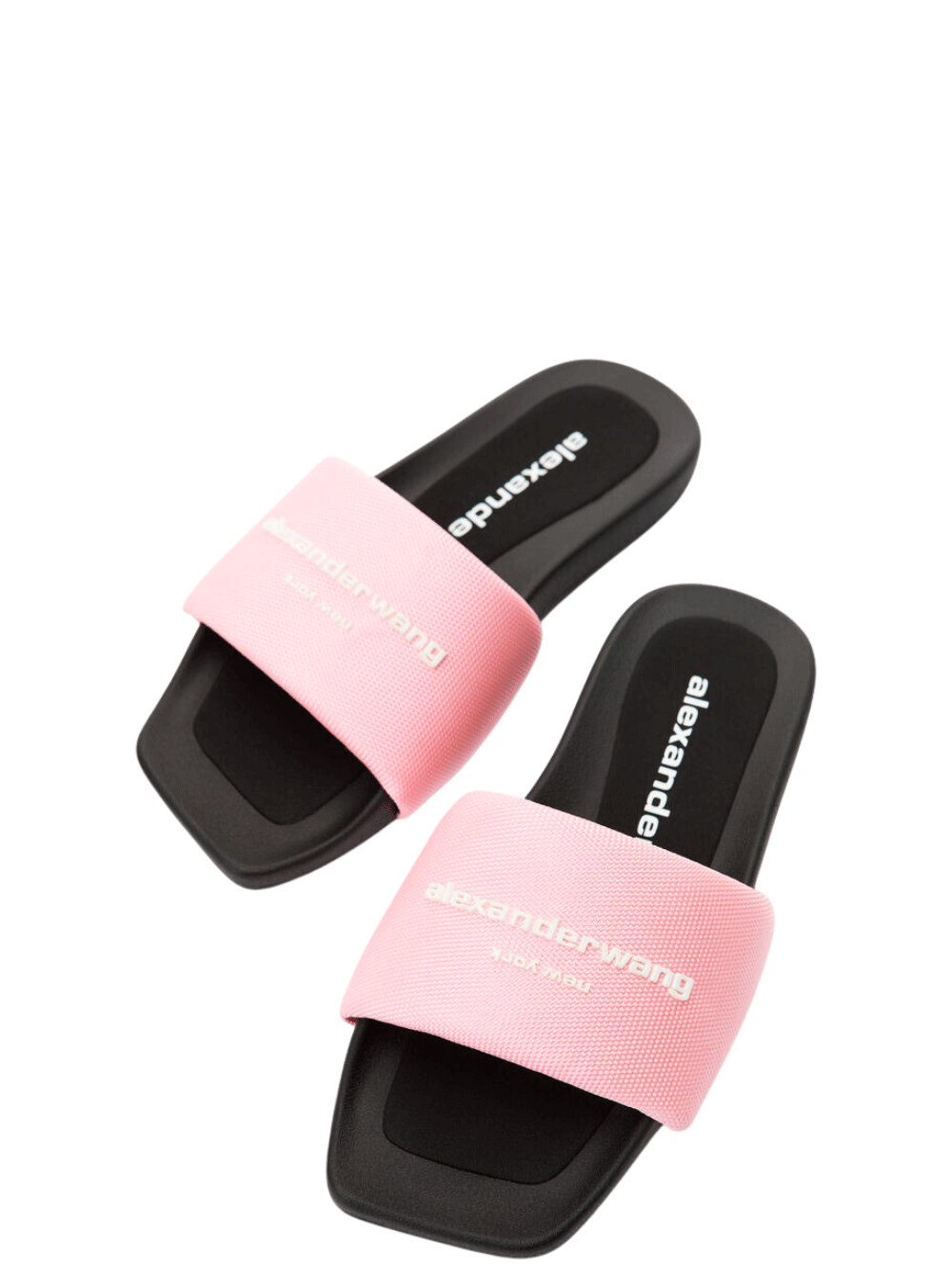 Alexander-Wang-Aw-Pool-Slide-In-Nylon-Light-Pink-4