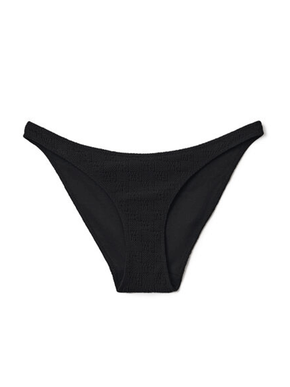 Alexander-Wang-Bikini-Bottom-In-Textured-Logo-Jersey-Black-1