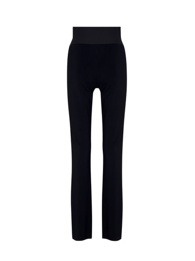 Alexander-Wang-Bootcut-Pant-With-Logo-Waistband-Black-02