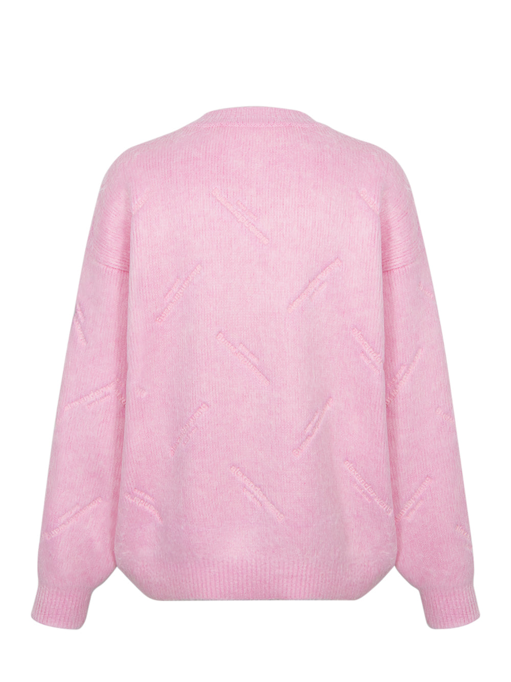 Alexander-Wang-Brushed-Crewneck-Pullover-with-Deboss-Logo-Prism-Pink-2
