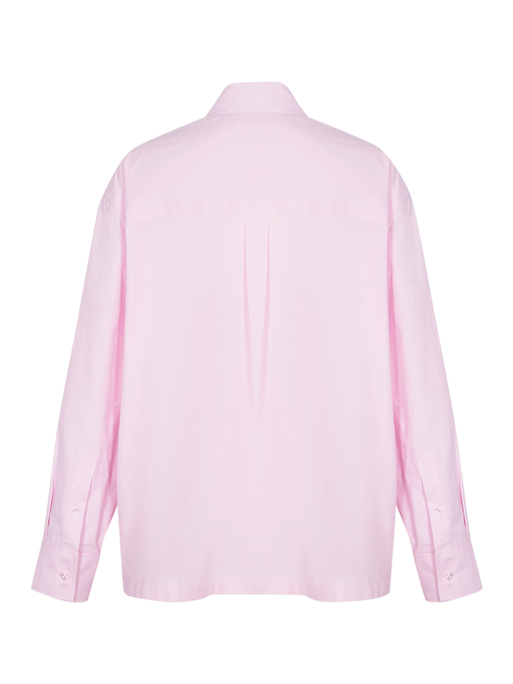 Alexander-Wang-Button-Up-Boyfriend-Shirt-In-Compact-Cotton-With-Apple-Logo-Patch-Light-Pink-02