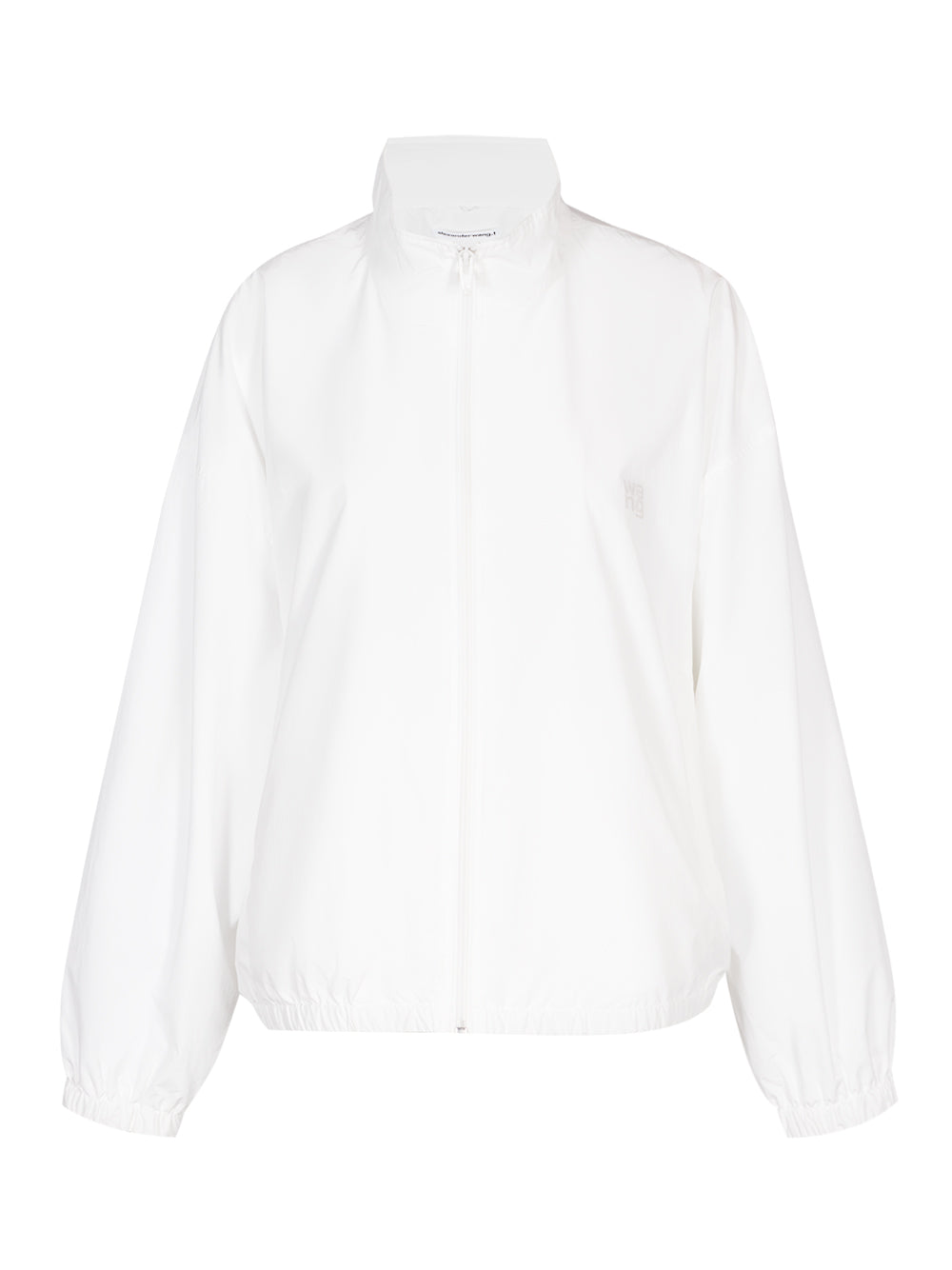 Coaches Track Jacket In Nylon (White)
