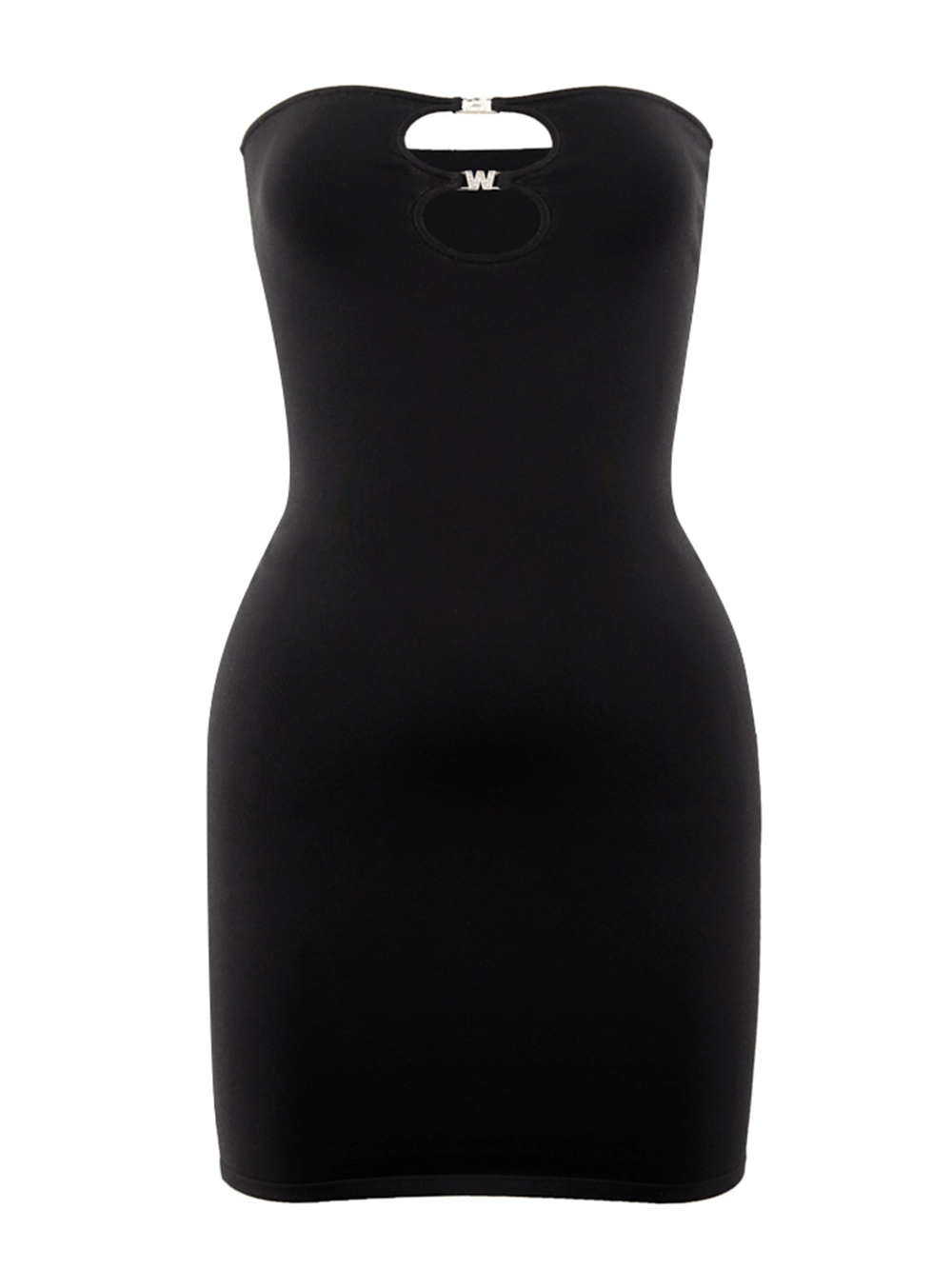 Alexander-Wang-Cut-Out-Mini-Dressin-Compact-Viscose-Black-1