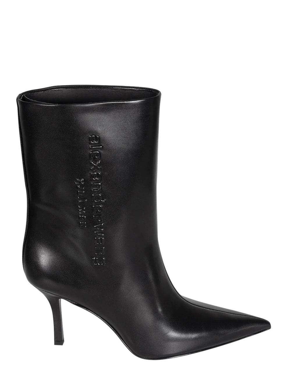 Delphine Ankle Boot In Leather (Black)