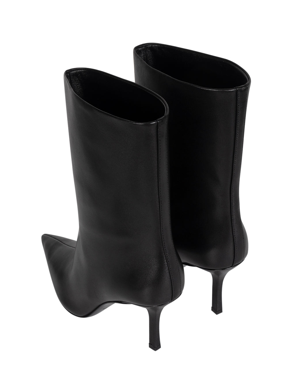 Delphine Ankle Boot In Leather (Black)