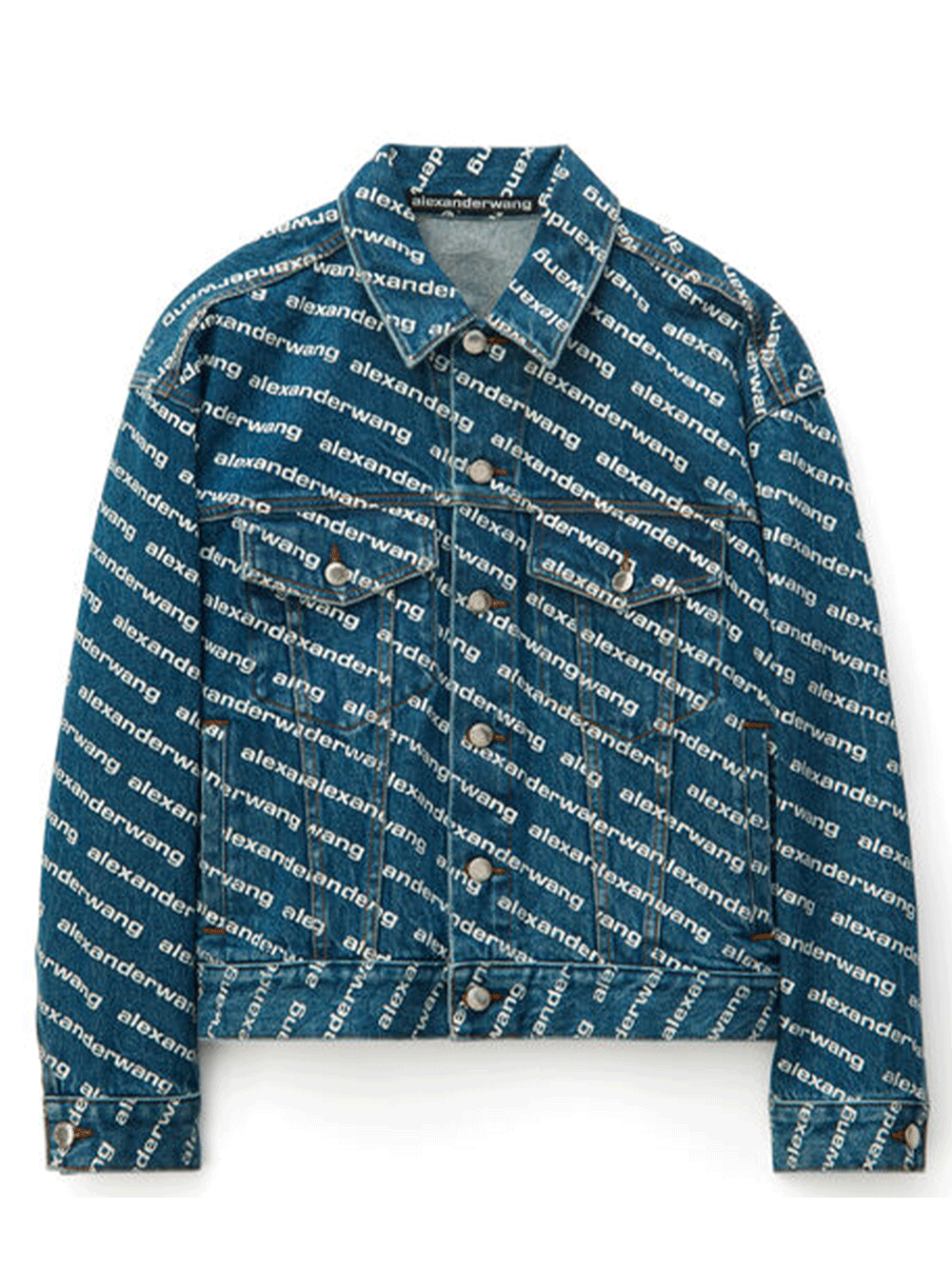 Alexander-Wang-Game-Logo-Jacket-Denim-Blue-1