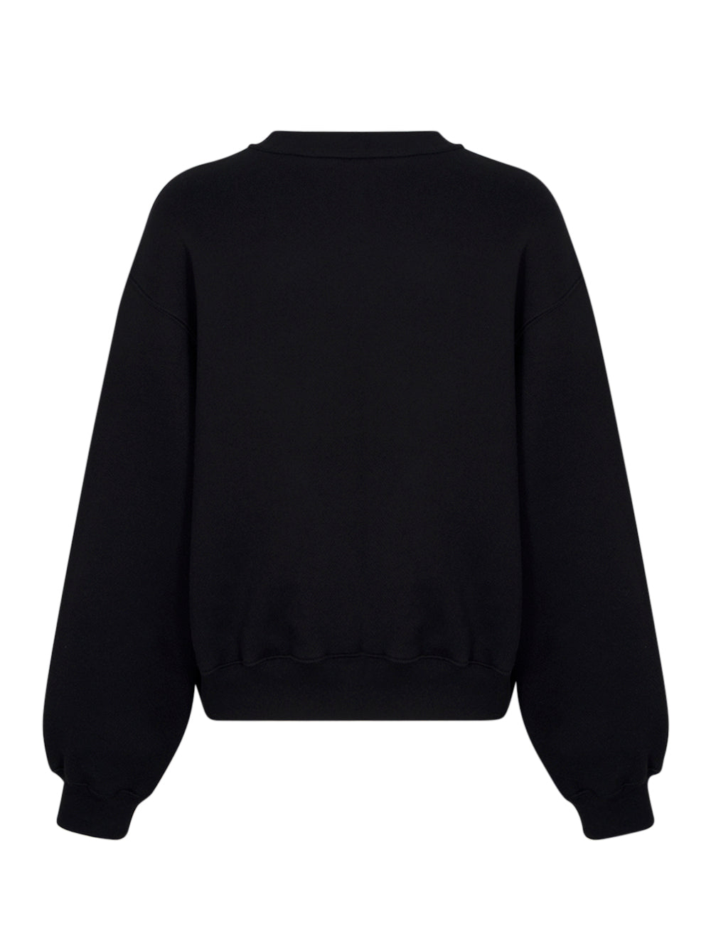 Alexander-Wang-Puff-Logo-Sweatshirt-In-Structured-Terry-Black-01