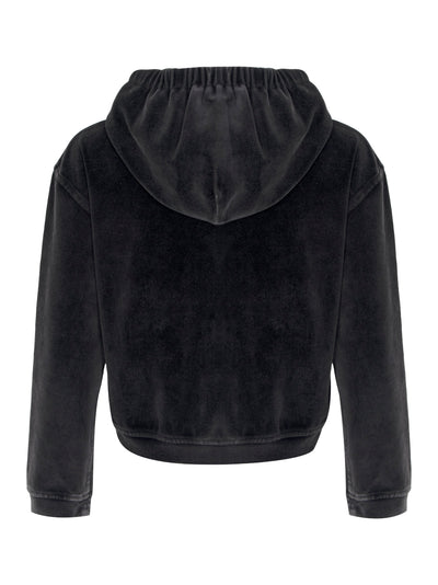 AlexanderWang-AppleLogoShrunkenZipUpHoodieinVelour-Black-2