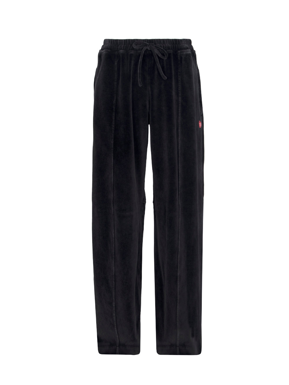 AlexanderWang-AppleLogoTrackPantinVelour-Black-1
