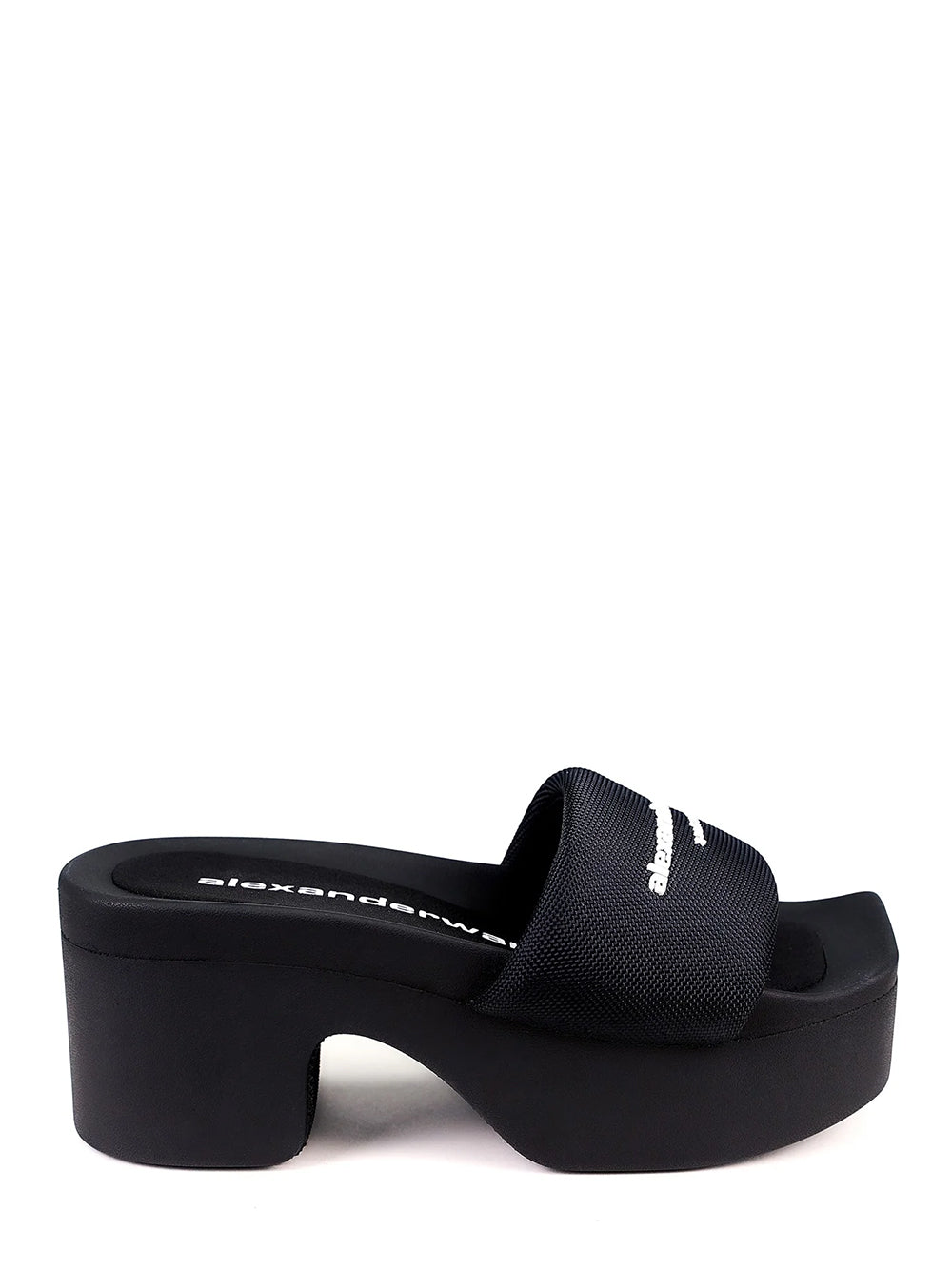 Aw Platform Slide in Nylon (Black)