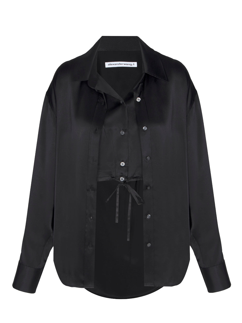 AlexanderWang-DoubleLayeredTop-Black-1