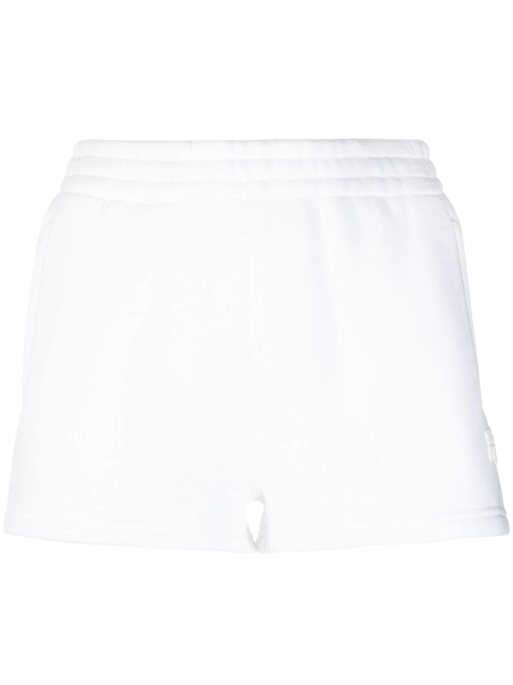 AlexanderWang-EssentialTerrySweatshorts-White-1