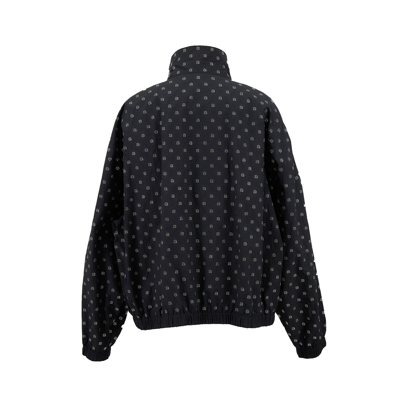 AlexanderWang-Hotfix-CoachesJacketinCrinkleNylon-Black-2