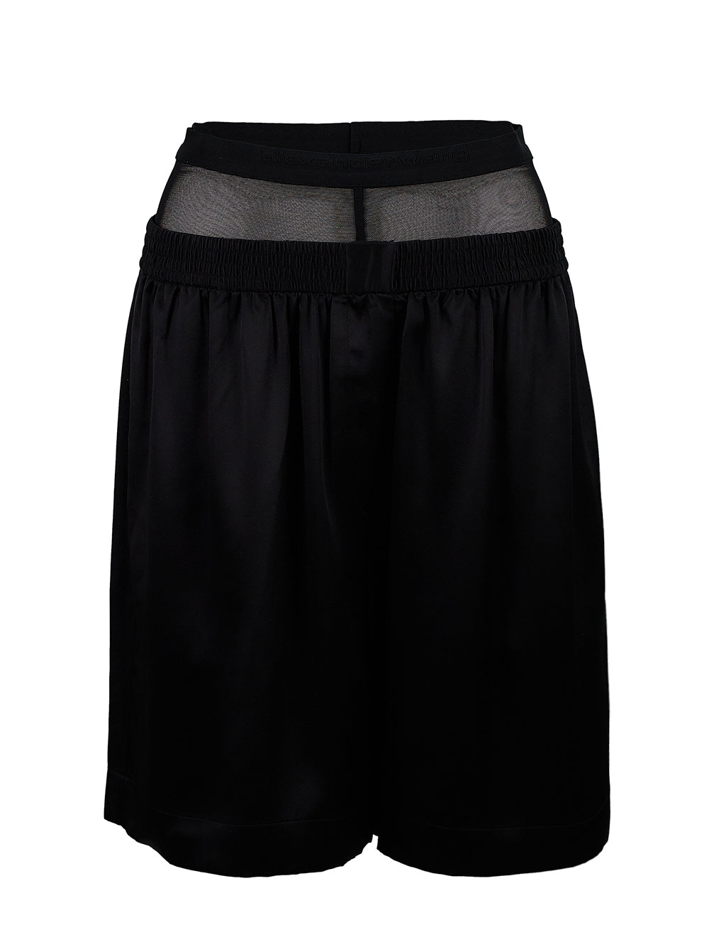 AlexanderWang-LayeredBoxerShortsinSilkCharmeuse-Black-1