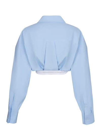AlexanderWang-LayeredCropBoleroinCompactCotton-ChambrayBlue-2