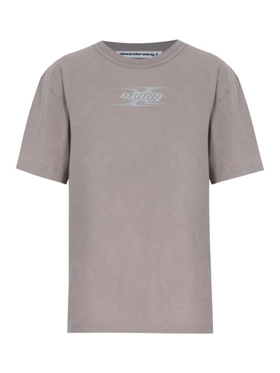 Blade Logo Embossed Tee (Washed Oyster)