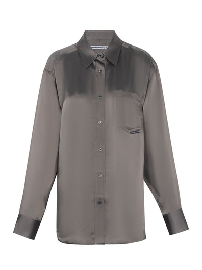 Boyfriend Shirt (Oxford Blue/Black)