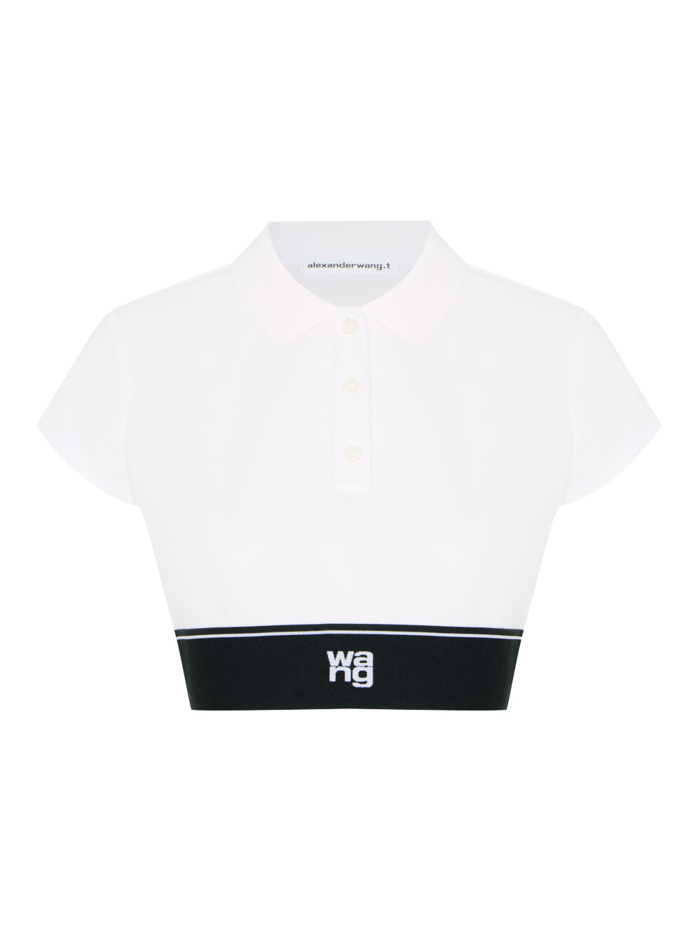 Cheerleader Polo Top (White)