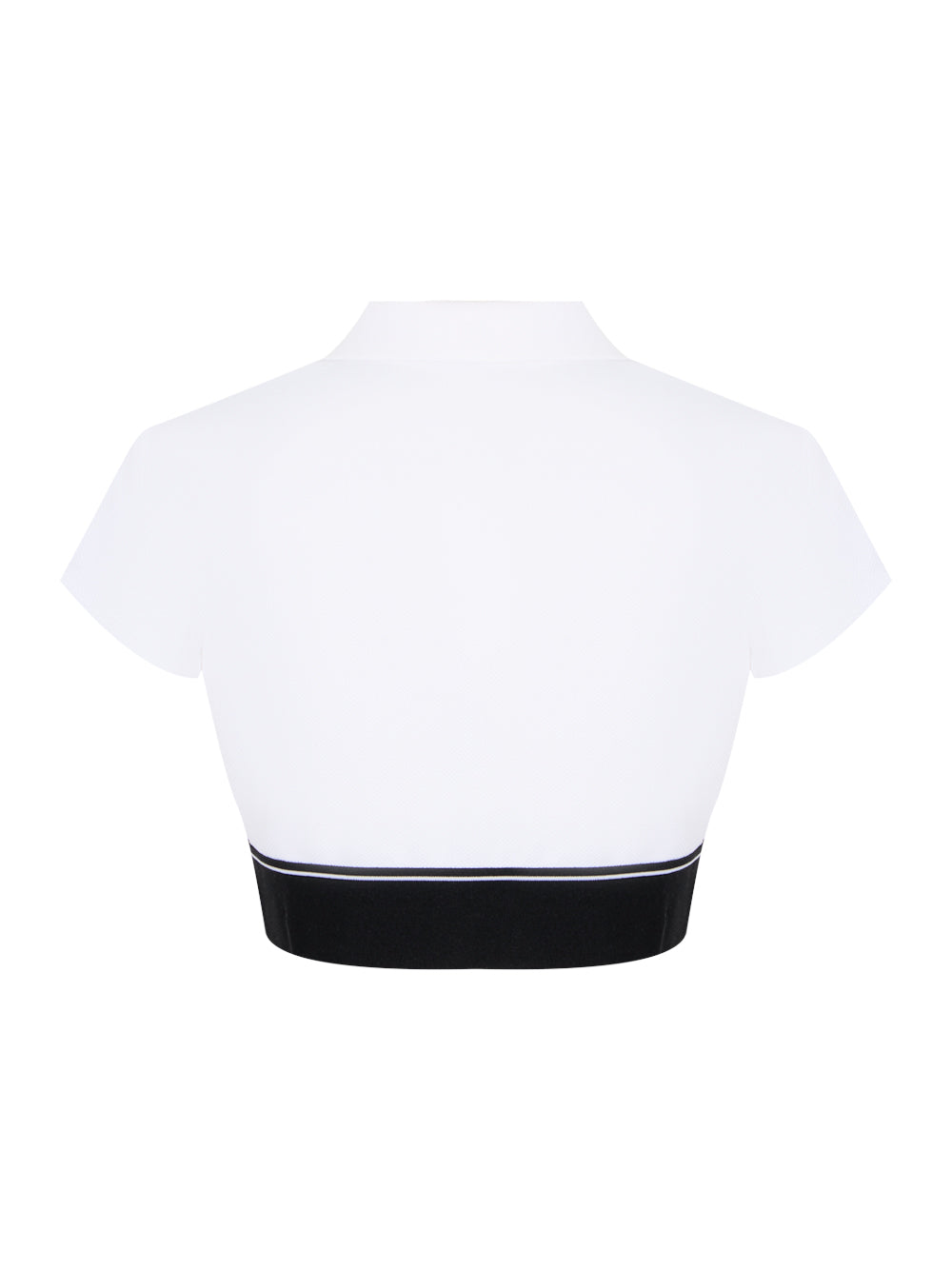 Cheerleader Polo Top (White)