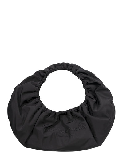 Crescent Medium Shoulder Bag (Black)