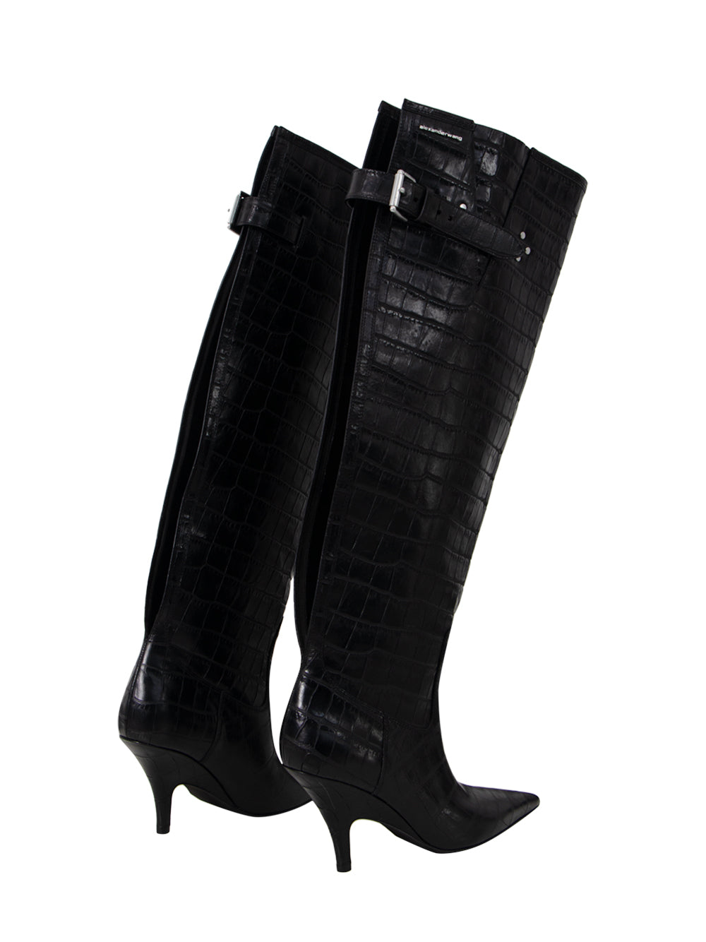 Diablo Open Back Tall Boot (Black)